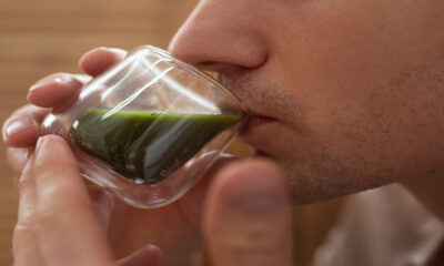 Green Tea Shot Taste: