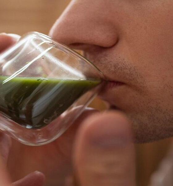 Green Tea Shot Taste: